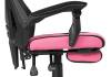 Кресло компьютерное Woodville Brun 15731 pink, black фото 9