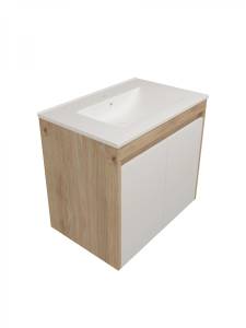 Тумба под раковину Watersense Paula W00896 дуб, 70 см