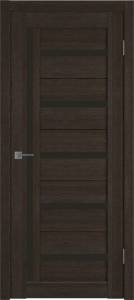 Межкомнатная дверь Владимирская Фабрика Дверей Atum 18 Wenge стекло Black Gloss 800x2000