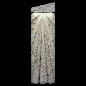 Гипсовый светильник Artpole ML-3L Obsidio Left (теплый свет) 20x4.7x75