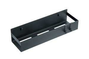 Полка Boheme Q 10965-B подвесная с двумя крючками black