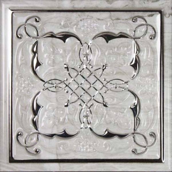 Декор Monopole Petra Armonia Silver B 15x15
