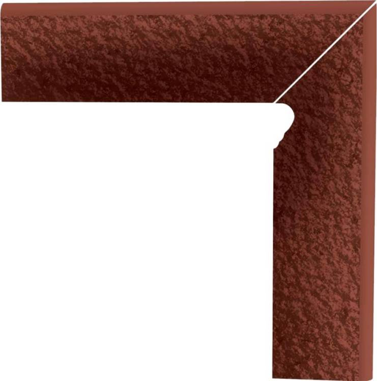 Плинтус Paradyz Cloud Rosa Cokol Ciety 2 EL.Prawy Duro 8.1x30