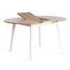 Стол обеденный Tetchair Svelto 20282 дуб вотан/белый 105x74.5x105 фото 6