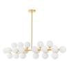 Подвесная люстра Lumina Deco Marsiada Ldp 6033-24 Gd