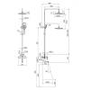 Душевая стойка Iddis Ray RAYWT3Fi06 фото 6