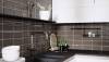 Керамическая плитка Golden Tile Metrotiles 46В061 Дымчатый 10x20 фото 2