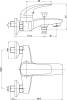 Смеситель для ванны с душем Aquanet Cobra SD90361 фото 4
