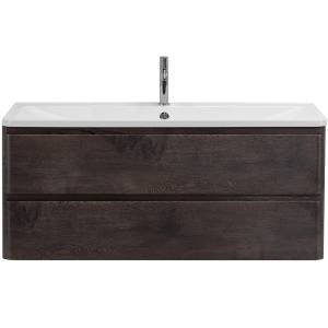 Тумба с раковиной Belbagno Albano ALBANO-1200-2C-SO-RNG 120x45x50 Rovere Nature Grigio подвесная с двумя выкатными ящиками