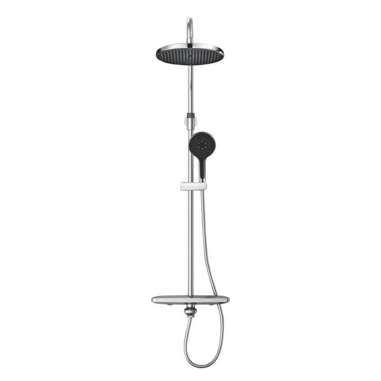 Душевая система Rose R3996 с термостатом, хром