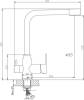 Смеситель для кухни Haiba HB76802 фото 3