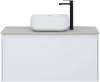 Тумба под раковину Aquanet Nova Lite 100 242580 1+1 ящика, белый глянец фото 15
