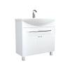 Тумба с раковиной 1MarKa Lina Classic У94494 86.5 см, белый