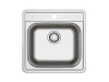 Мойка кухонная Alveus More 20 1151258 Nat-90 с сифоном, 50x49