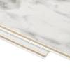 Стол Bradex Home Flame RF 0425 керамогранит белый мрамор, белый 116(155)x80x75 фото 4