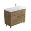 Тумба с раковиной Aquanet Nova Lite 2.0 100 R 365915 Дуб рустикальный