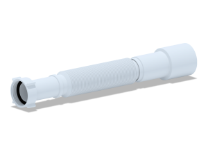 Гибкая труба АНИ пласт K206 для раковины 1 1/4" 366-776 мм