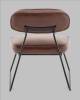Кресло Stool Group Kate AV 336-Pbor-br-9005 бордово-коричневый, экокожа фото 4