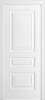 Межкомнатная дверь эмаль Milyana Версаль-2Ф глухая белоснежный 900x2000