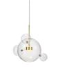 Подвесной светодиодный светильник Lumina Deco Neroni LDP 6016-3+1 GD фото 4