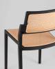 Стул Stool Group Milto 8059 black/beige черный фото 7
