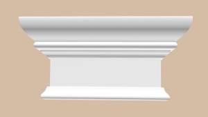 Капитель DECOMASTER DK-82231A 7.5x31.6x16.4