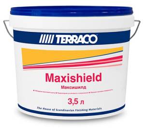 Краска на акриловой основе Terraco Maxishield Pastel матовая 3.5 л