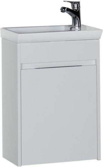 Тумба с раковиной Aquanet Дувр 45 213041 белый, 650x450x276