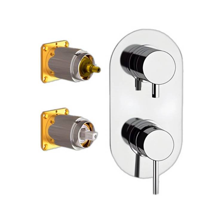 Смеситель для душа Remer X-Style X93KB хром