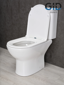 Унитаз напольный Gid Concavo Tn2123 62243Y белый