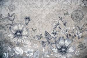 3D Фотообои Artegrafico «Винтажный мотив» MS-002 песок