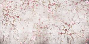 3D Фотообои Artegrafico «Весенний японский сад» CH-002 канвас