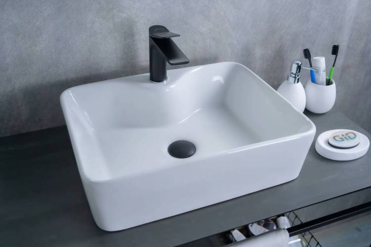 Раковина Gid Geométrico N9091 51176 белая, 48x37x13