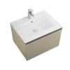 Тумба под раковину Art&Max Latina AM-Latina-600-1C-SO-BGM Серо-бежевый матовый, 60.5x46x40 фото 3