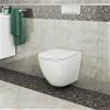 Унитаз подвесной Maretti Elena EA10PBM06-844 безободковый, сиденье микролифт, белый фото 3