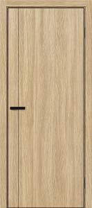 Межкомнатная дверь Глухая Bravo Браво 0.10.А Полотно Real Oak 2000х600