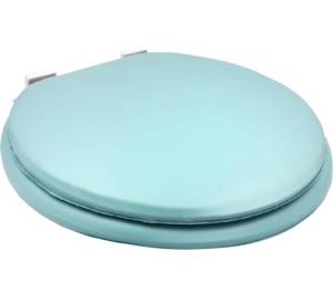 Крышка-сиденье для унитаза Bath Plus HS202 мягкая, голубой