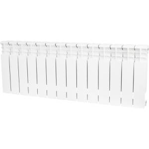 Биметаллический секционный радиатор отопления Stout Space 350 / 14 секций