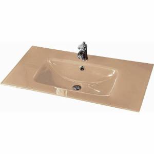 Раковина Armadi Art NeoArt 852-110-CP Cappucino моноблок, 110 см