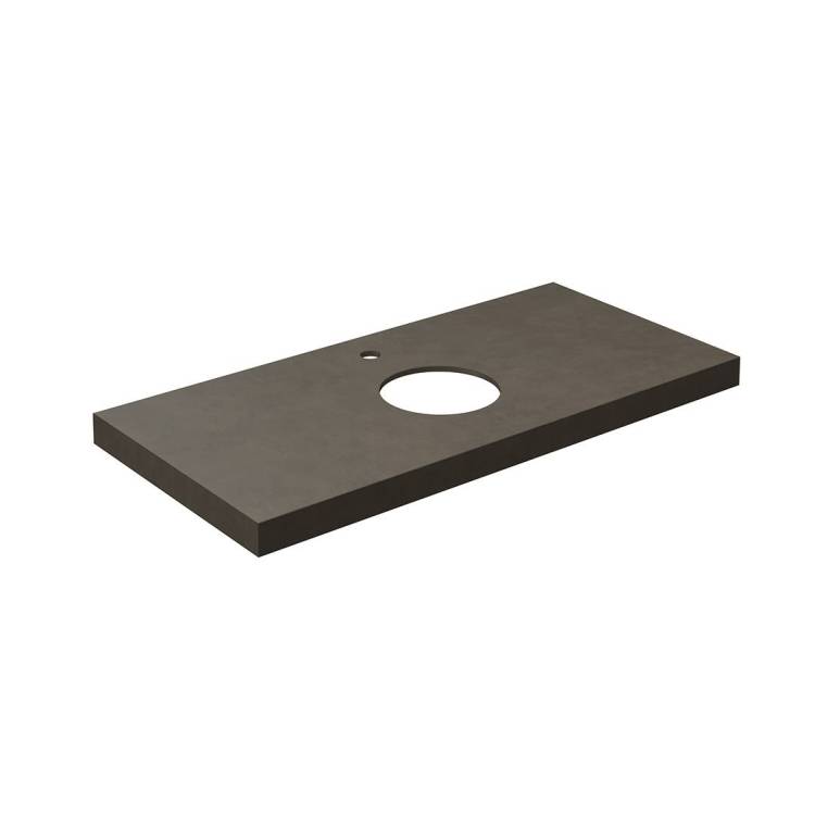 Столешница Kerama Marazzi Про Чементо CN100.DD507020R коричневая матовая, 100x48 см