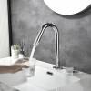 Смеситель для раковины Black&White GF-7108-С хром фото 7