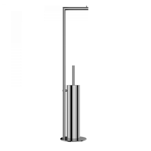 Ершик Wonzon & Woghand WW-V4602-CR с держателем туалетной бумаги, Хром