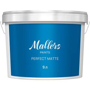 Краска интерьерная Mallers Perfect Matte база А 9 л