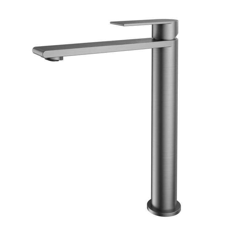 Смеситель для раковины Vincea Vogue (SS) VBF-2VS2GM вороненая сталь