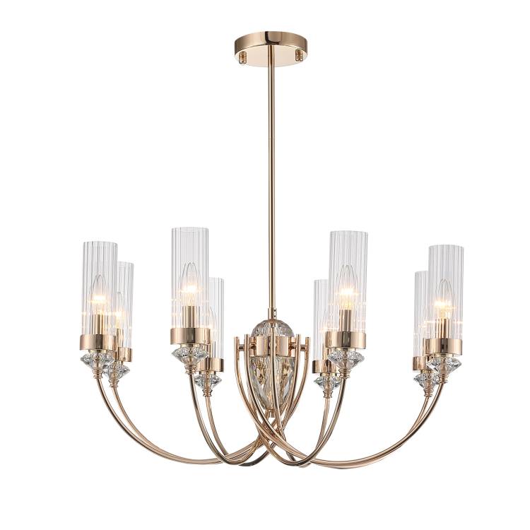 Хрустальная люстра на штанге ST Luce Элегра SL1402.203.08