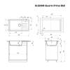 Мойка кухонная Ulgran Quartz Prima 860-07 уголь фото 3