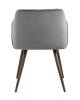 Набор из 2 стульев Stool Group Монарх New DC-1502 HLR-24 X2 серый фото 7