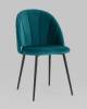 Набор из 2 стульев Stool Group Логан AV 413-Ciz-08 X2 изумрудный, велюр фото 2
