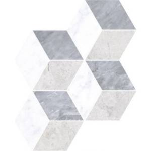 Декор Vitra Marmori K9466528LPR1VTE0 Ромб Холодный Микс Lapp. 24x30