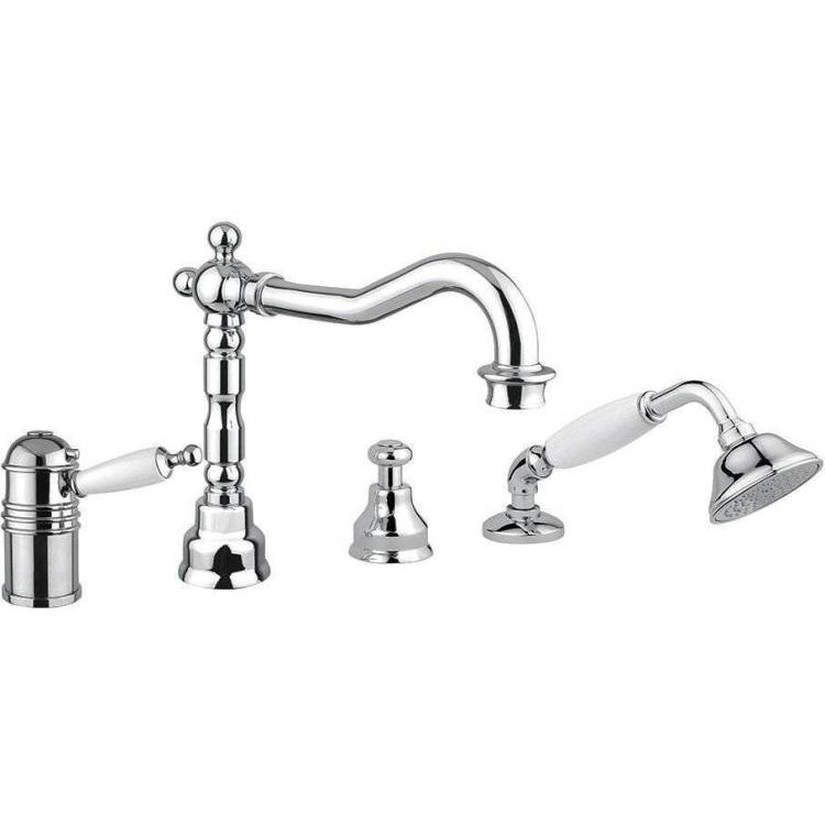 Смеситель Migliore Oxford 19127 термостатический, на борт ванны, хром